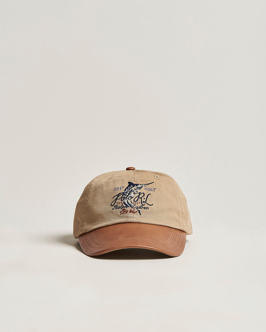 Hombres | Polo Ralph Lauren 6 Panel Cap Coastal Beige | Polo Ralph Lauren | 6 Panel Cap Coastal Beige