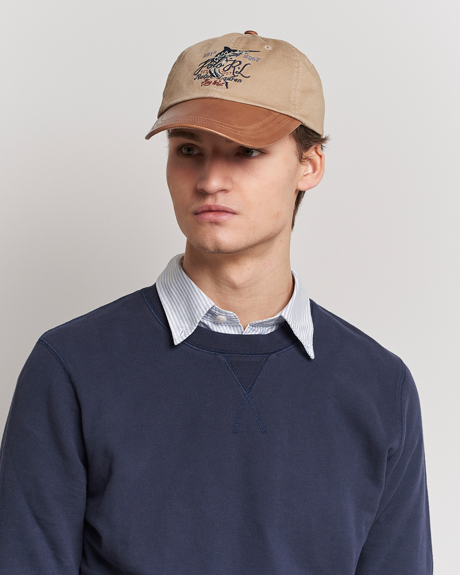 Hombres | Polo Ralph Lauren 6 Panel Cap Coastal Beige | Polo Ralph Lauren | 6 Panel Cap Coastal Beige