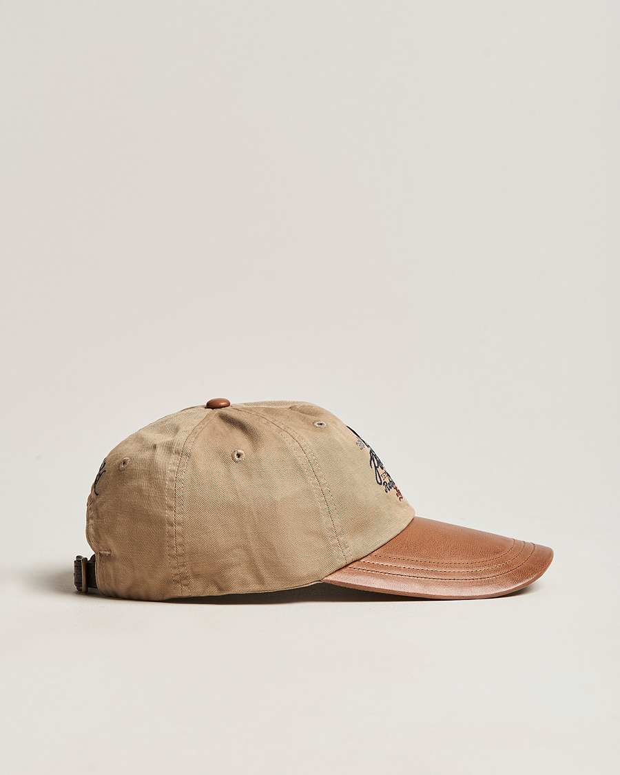 Hombres | Polo Ralph Lauren 6 Panel Cap Coastal Beige | Polo Ralph Lauren | 6 Panel Cap Coastal Beige
