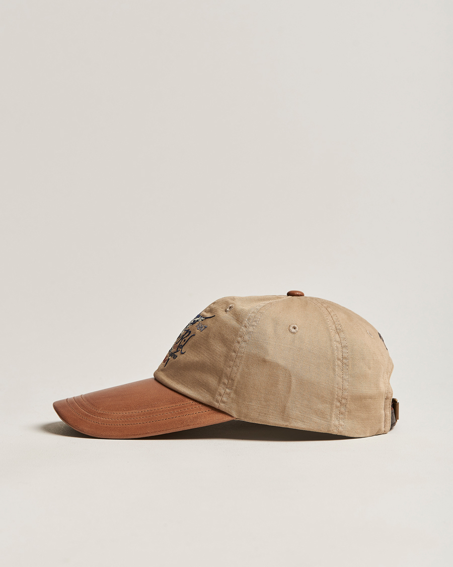Hombres | Polo Ralph Lauren 6 Panel Cap Coastal Beige | Polo Ralph Lauren | 6 Panel Cap Coastal Beige