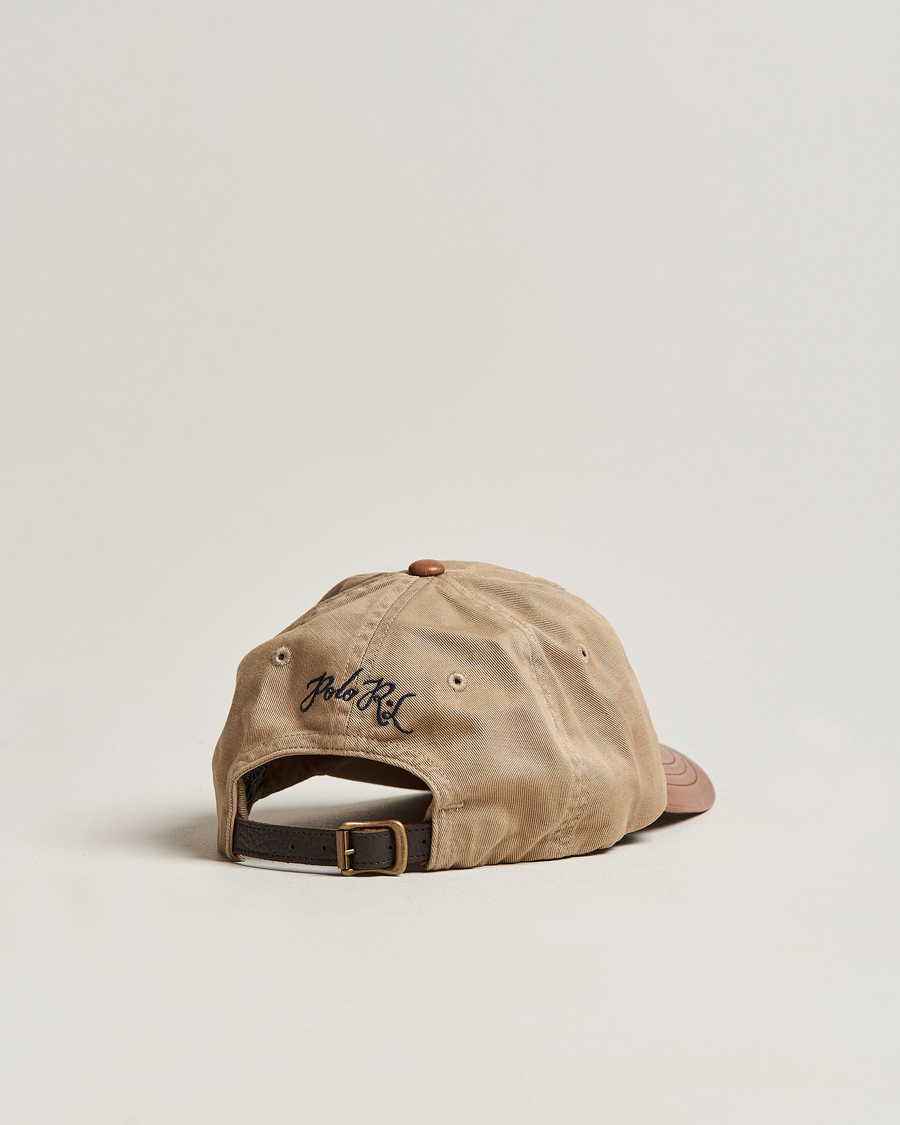 Hombres | Polo Ralph Lauren 6 Panel Cap Coastal Beige | Polo Ralph Lauren | 6 Panel Cap Coastal Beige