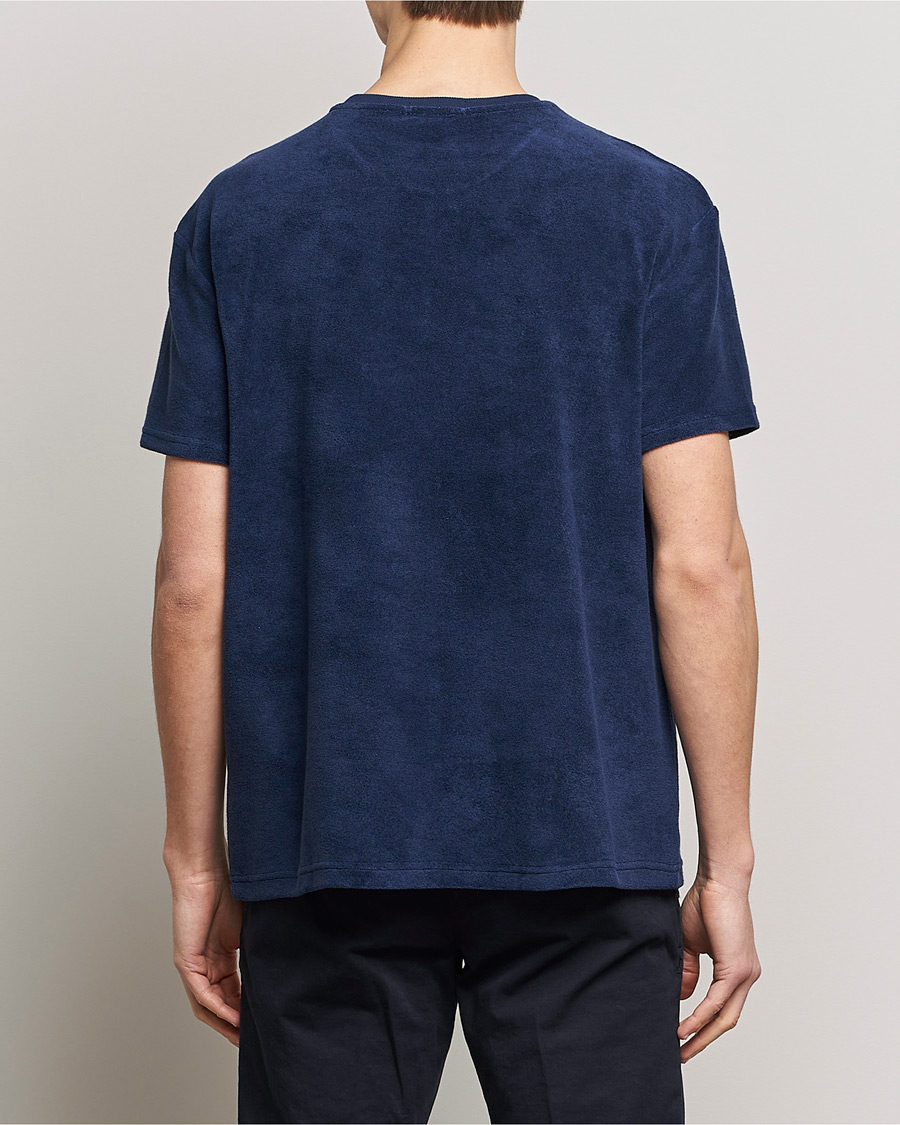 Hombres | Camisetas | Polo Ralph Lauren | Cotton Terry Crew Neck T-shirt Newport Navy