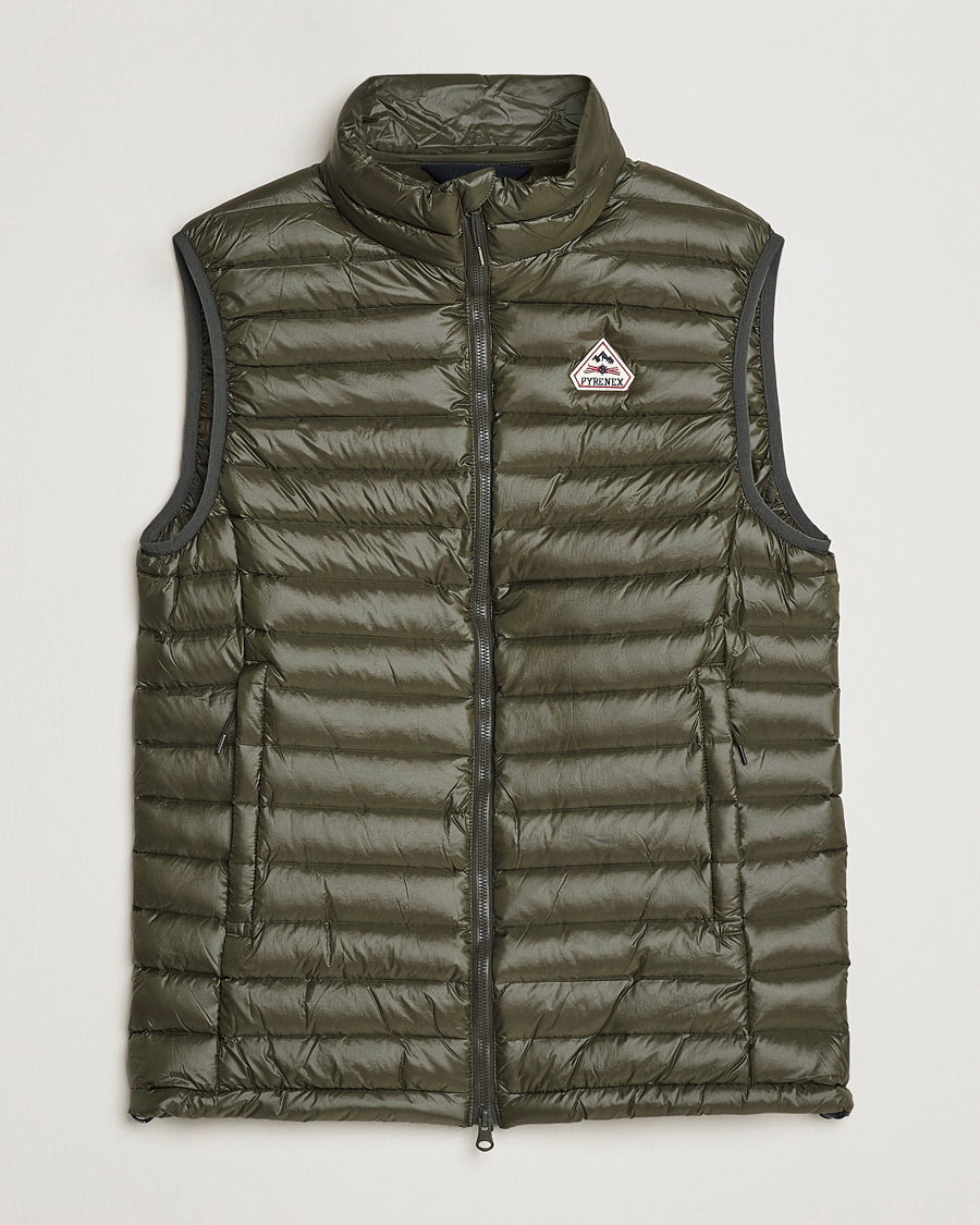 Hombres | Abrigos y chaquetas | Pyrenex | Bruce Down Padded Vest Deep Khaki