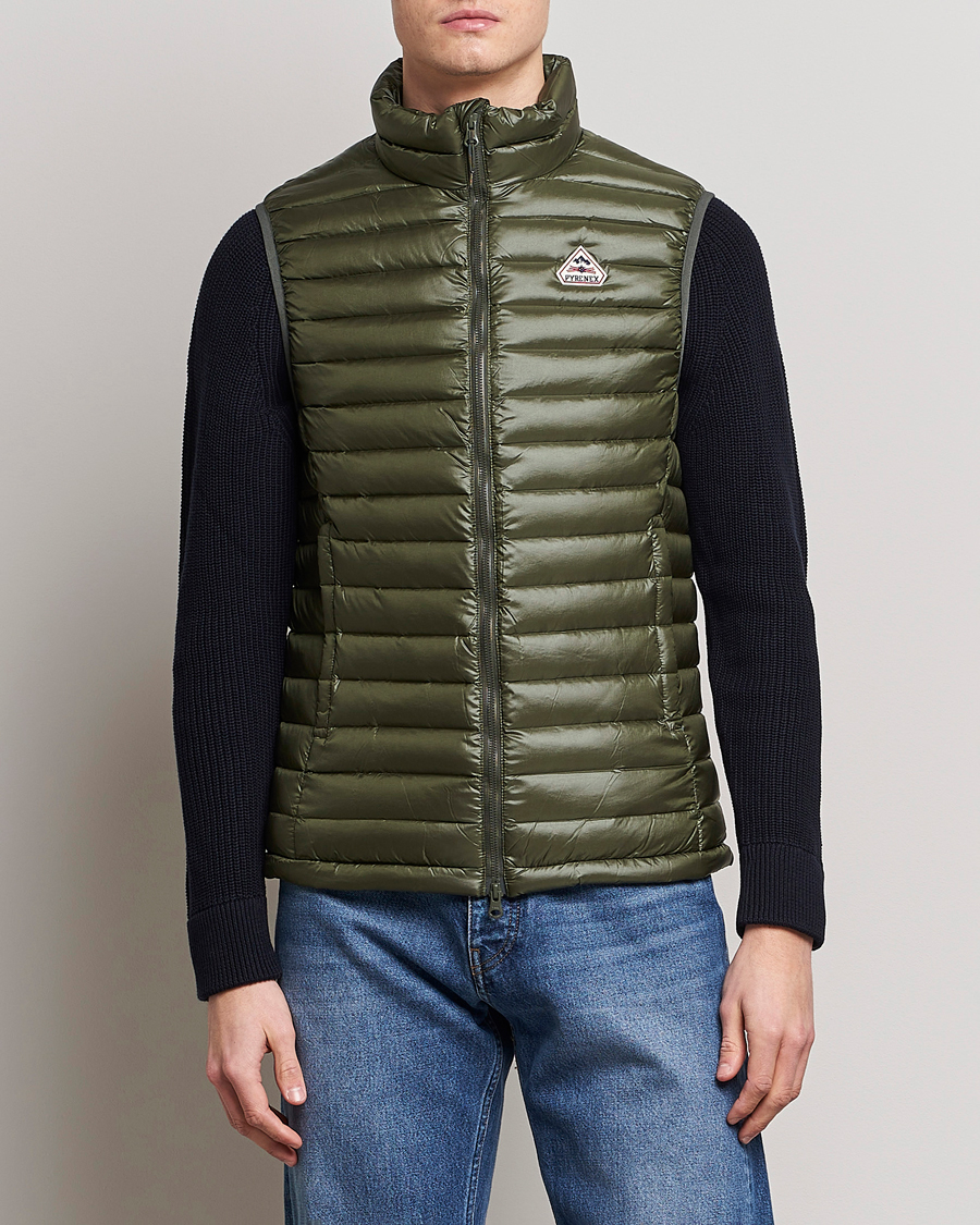 Hombres | Abrigos y chaquetas | Pyrenex | Bruce Down Padded Vest Deep Khaki