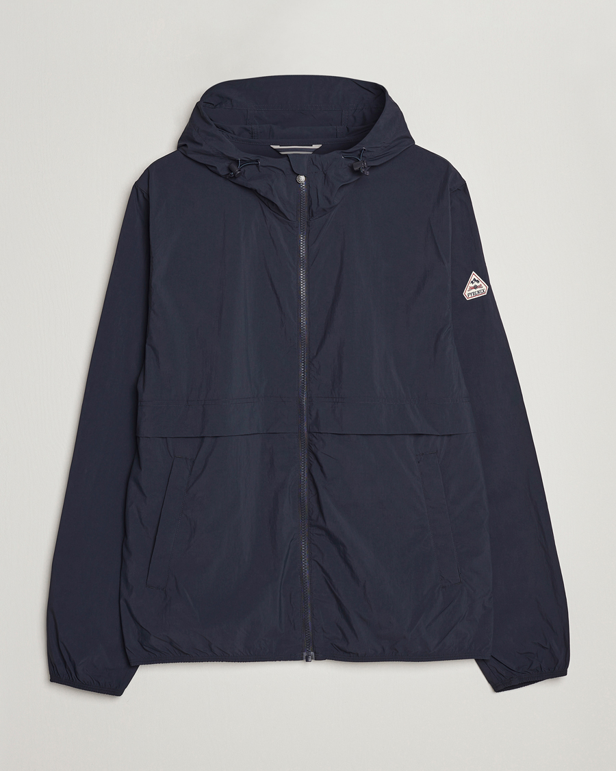 Hombres | Abrigos y chaquetas | Pyrenex | Ridge Windbreaker Hooded Jacket Deep Ink