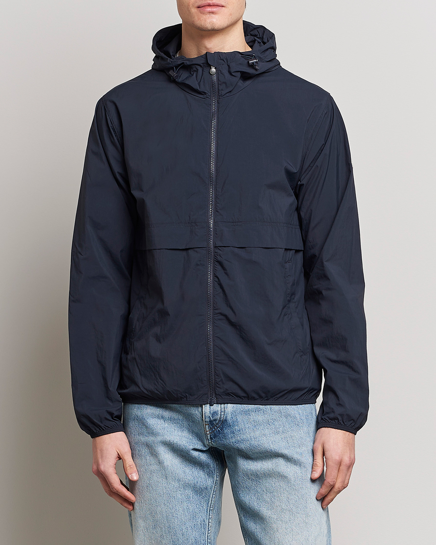 Hombres | Abrigos y chaquetas | Pyrenex | Ridge Windbreaker Hooded Jacket Deep Ink