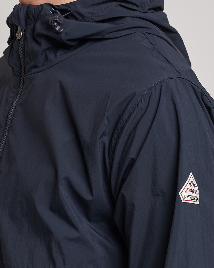 Hombres | Abrigos y chaquetas | Pyrenex | Ridge Windbreaker Hooded Jacket Deep Ink