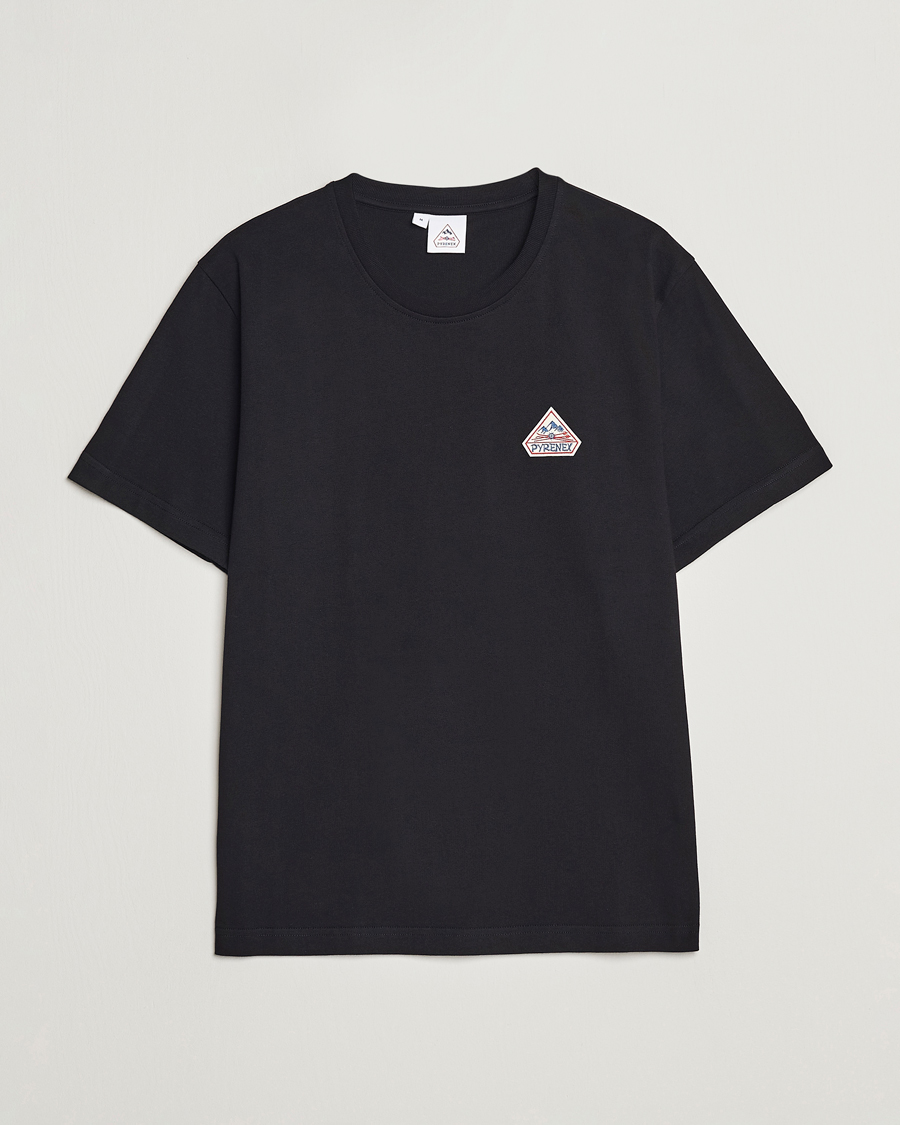 Hombres | Camisetas | Pyrenex | Echo Cotton Logo T-Shirt Black
