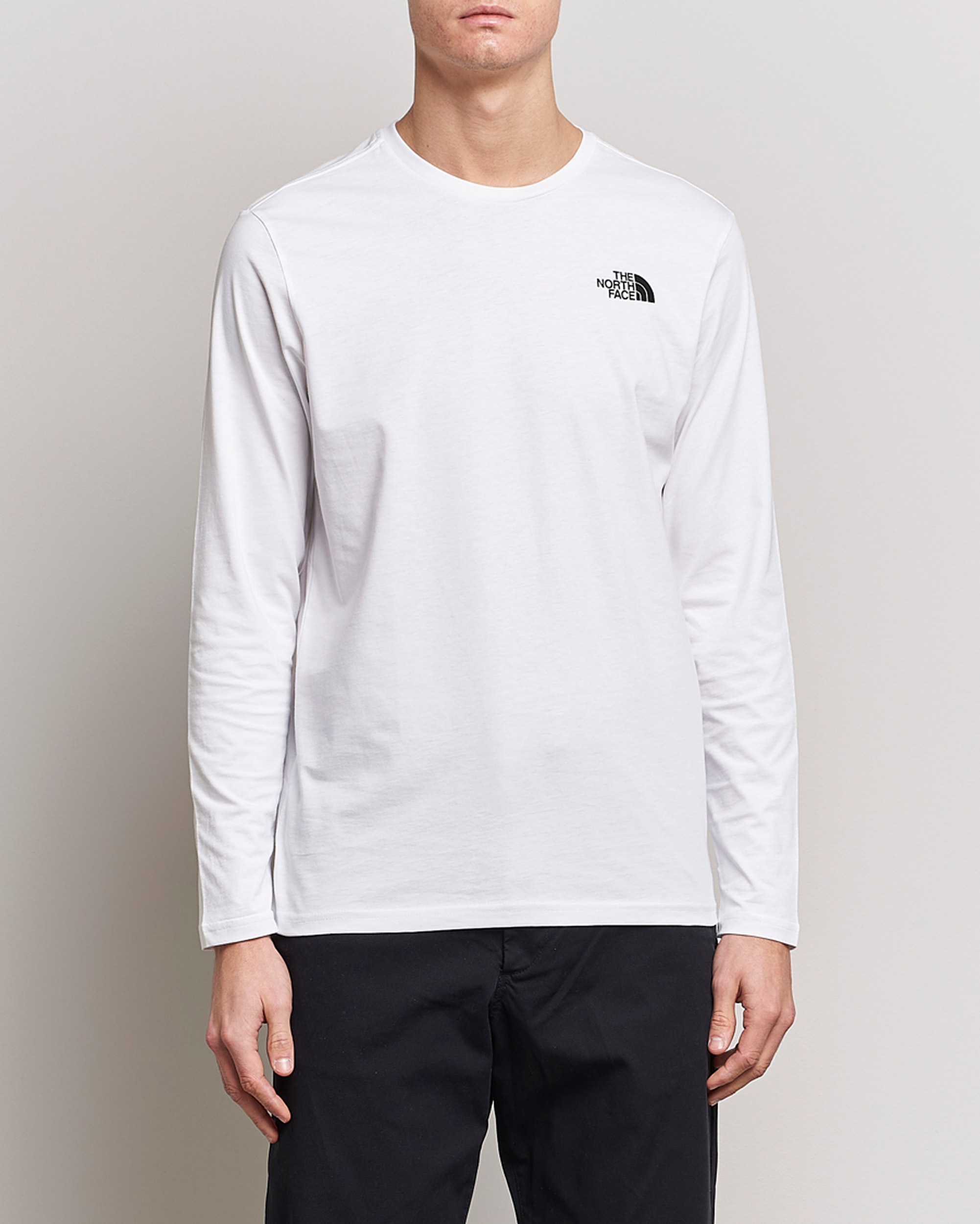 Hombres | Camisetas | The North Face | Long Sleeve Easy T-Shirt White