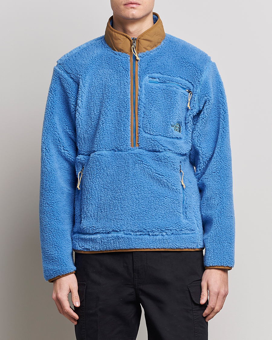 Hombres | Jerséis y prendas de punto | The North Face | Heritage Fleece Pile Half Zip Super Sonic Blue