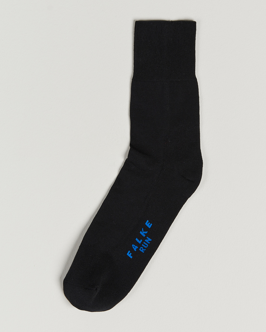 Hombres | Ropa interior y calcetines | Falke | Run Cushioned Sport Sock Black