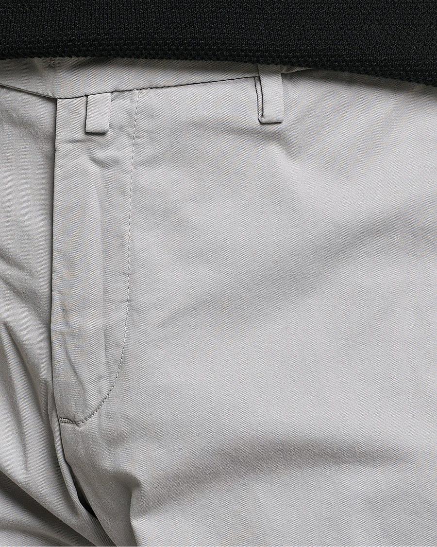 Hombres | Pantalones | Briglia 1949 | Slim Fit Cotton Chinos Grey