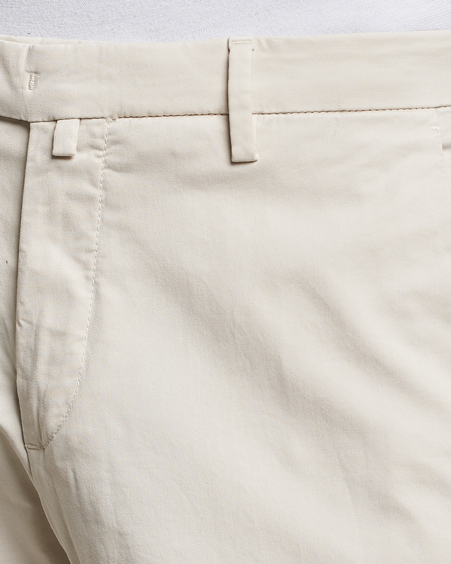 Hombres | Pantalones | Briglia 1949 | Slim Fit Cotton Chinos Cream