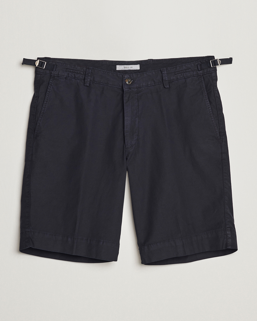 Hombres | Pantalones cortos | Briglia 1949 | Upcycled Cotton Shorts Navy
