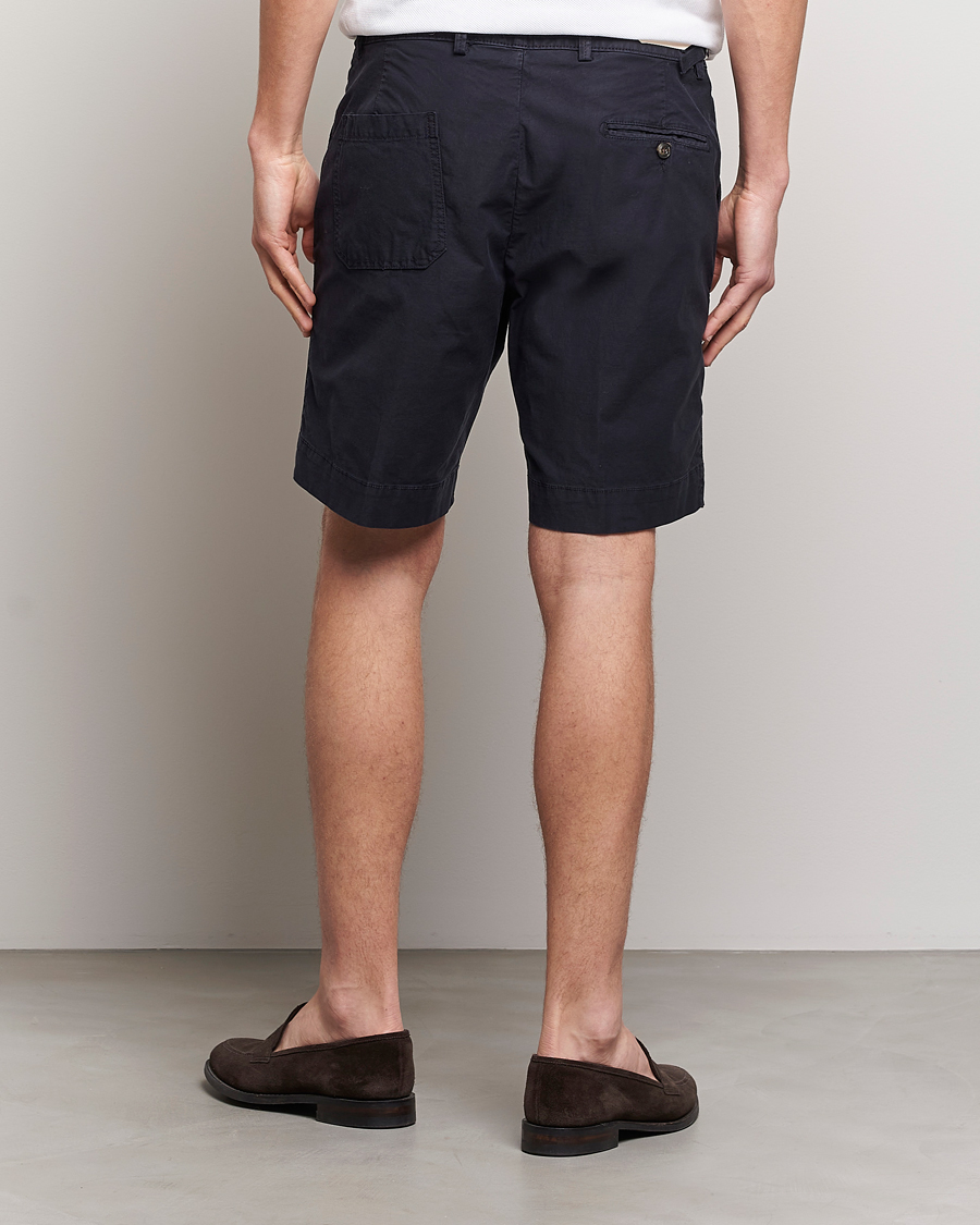 Hombres | Pantalones cortos | Briglia 1949 | Upcycled Cotton Shorts Navy