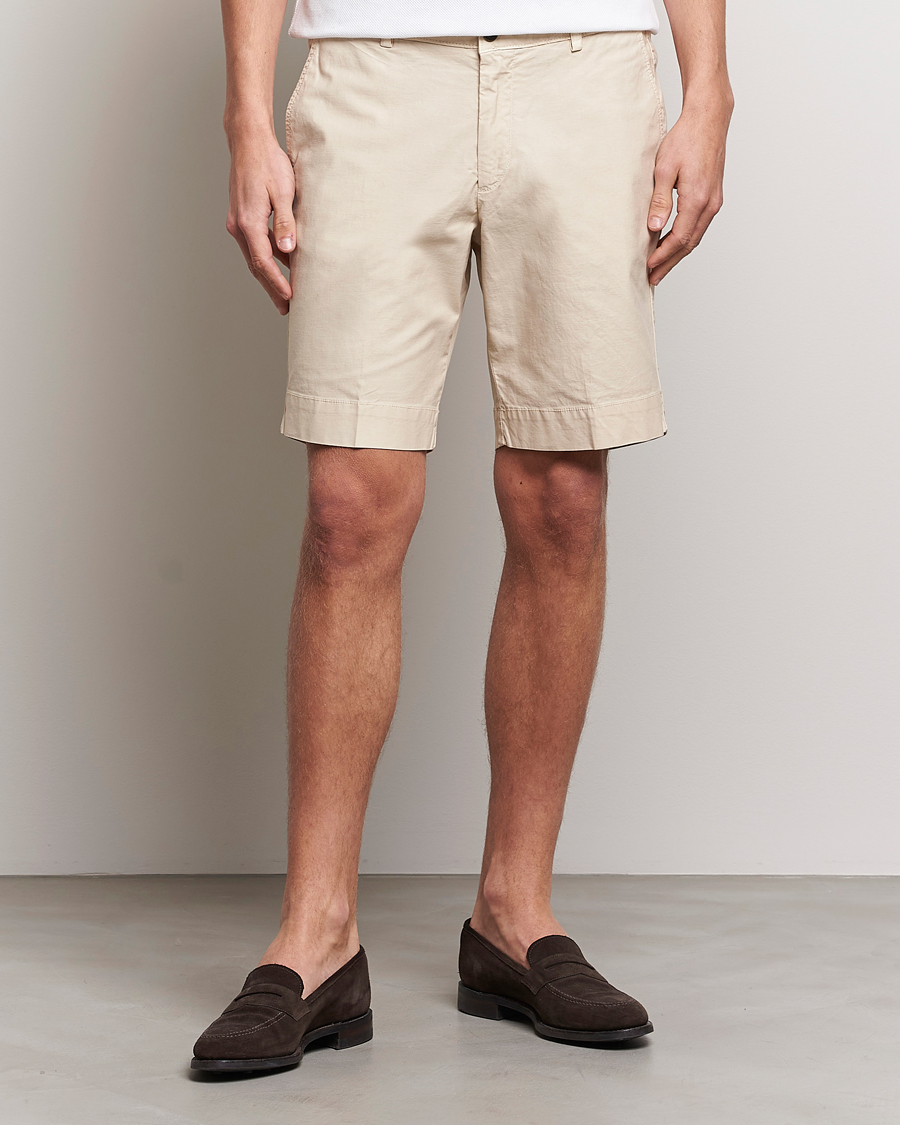 Hombres | Pantalones cortos | Briglia 1949 | Upcycled Cotton Shorts Cream