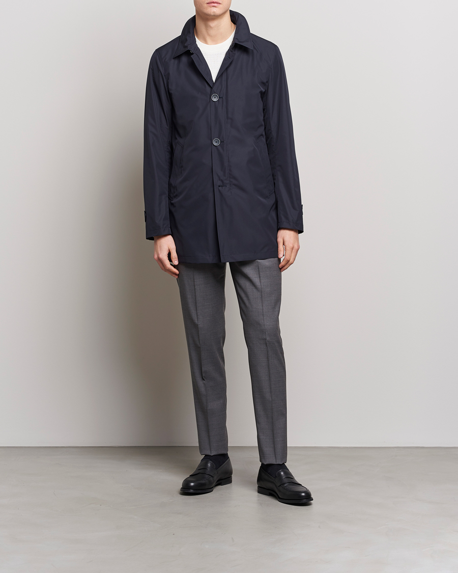 Hombres | Abrigos y chaquetas | Herno | Nylon Coat Navy