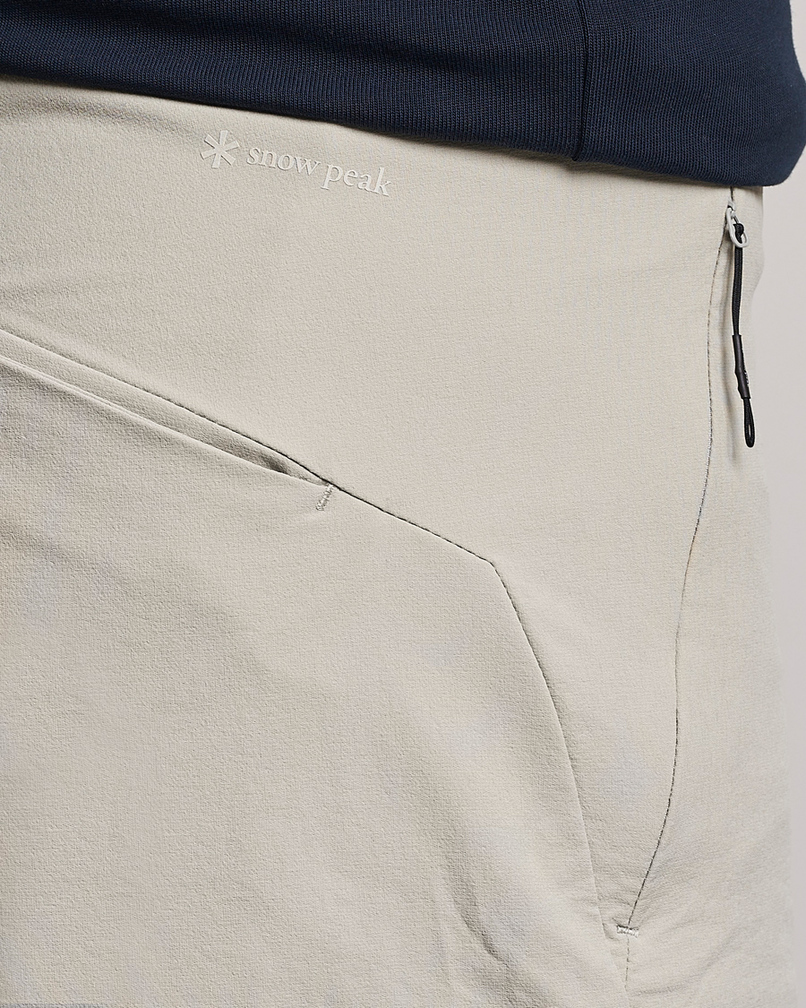 Hombres | Pantalones cortos | Snow Peak | Active Comfort Shorts Beige