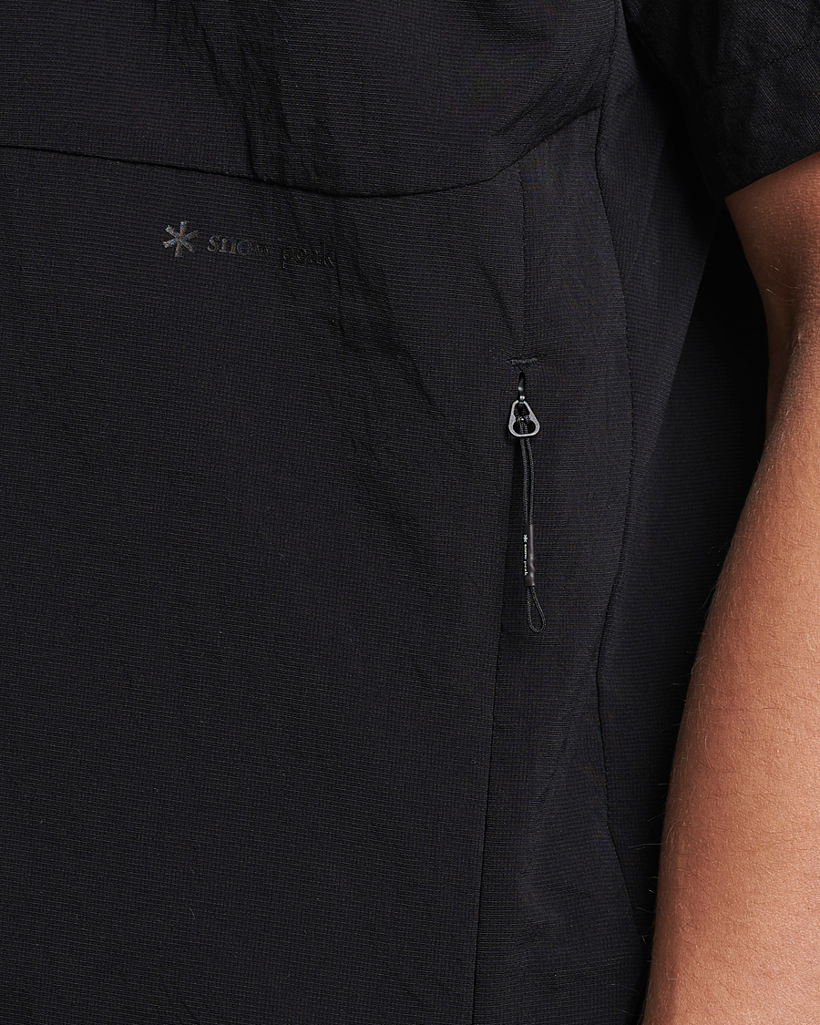 Hombres | Camisas | Snow Peak | Breathable Quick Dry Shirt Black