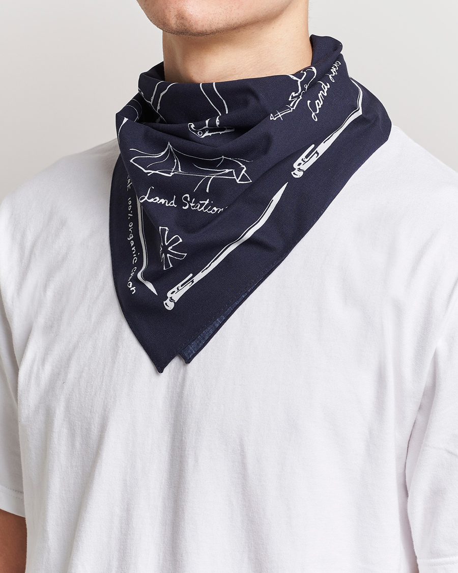 Hombres | Snow Peak OG Cotton Noaspbi Bandana Navy | Snow Peak | OG Cotton Noaspbi Bandana Navy