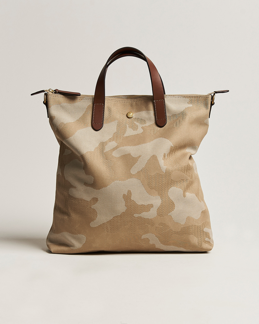Hombres | Mismo M/S Canvas Shopper Shades of Dune/Cuoio | Mismo | M/S Canvas Shopper Shades of Dune/Cuoio