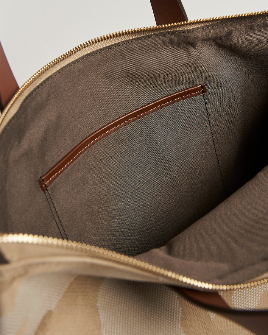 Hombres | Mismo M/S Canvas Shopper Shades of Dune/Cuoio | Mismo | M/S Canvas Shopper Shades of Dune/Cuoio