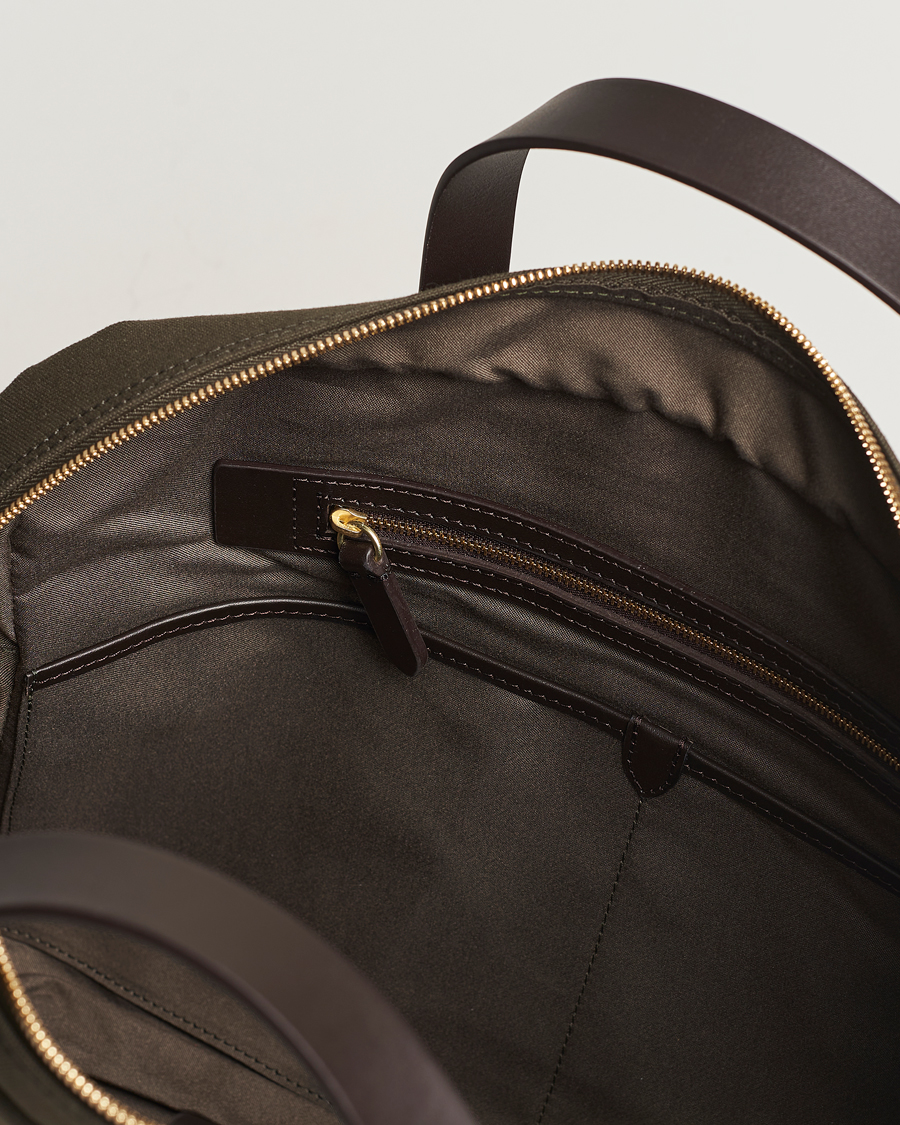 Hombres | Bolsos | Mismo | M/S Aspire Briefcase Army/Dark Brown