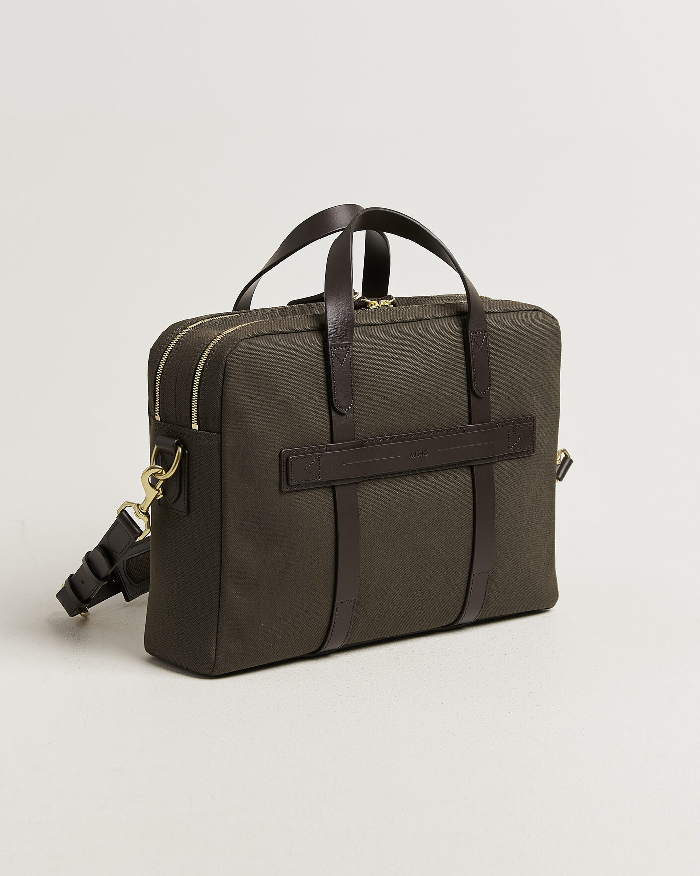 Hombres | Bolsos | Mismo | MismoM/S Endeavour BriefcaseArmy/Dark Brown