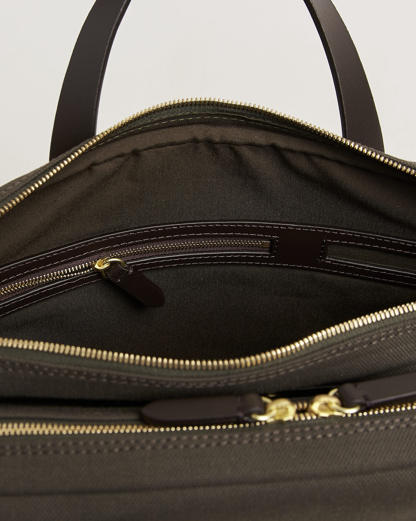 Hombres | Bolsos | Mismo | MismoM/S Endeavour BriefcaseArmy/Dark Brown