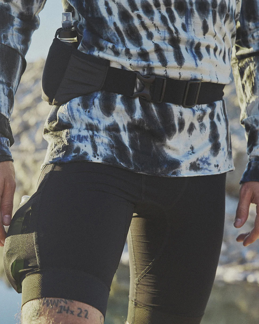 Hombres | Satisfy Justice Hydration Belt Black | Satisfy | Justice Hydration Belt Black