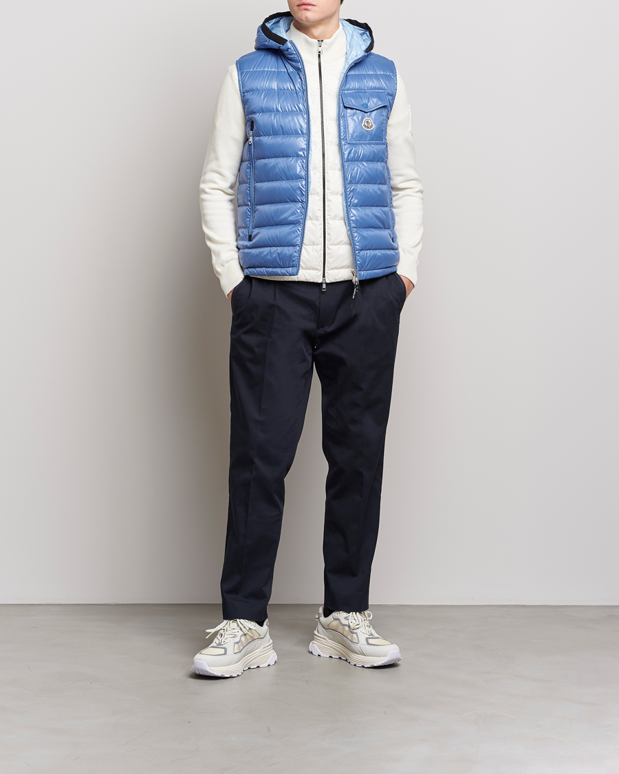 Hombres | Chalecos | Moncler | Ragot Down Vest Light Blue