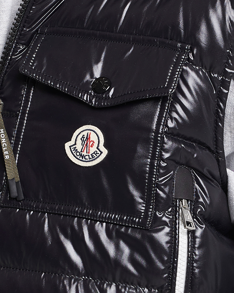 Hombres | Chalecos | Moncler | Ragot Down Vest Black