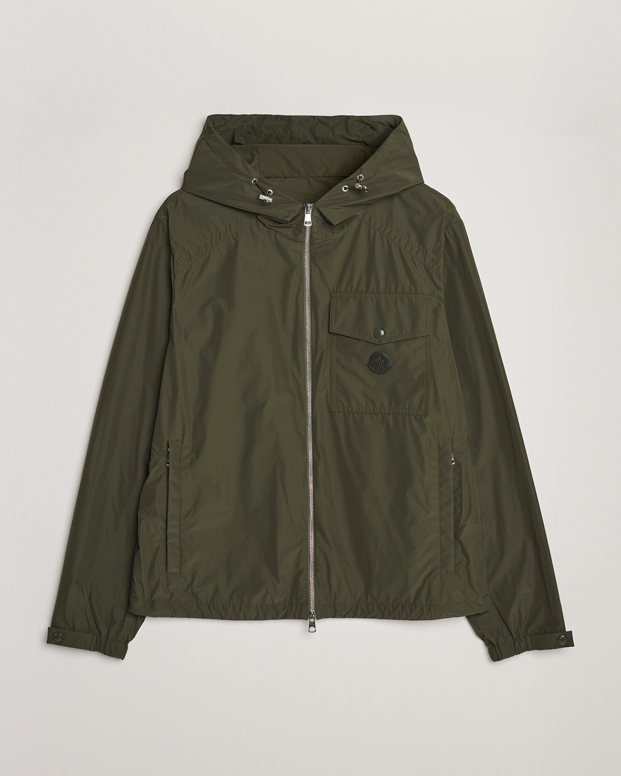 Hombres | Abrigos y chaquetas | Moncler | Fuyue Hooded Jacket Military Green