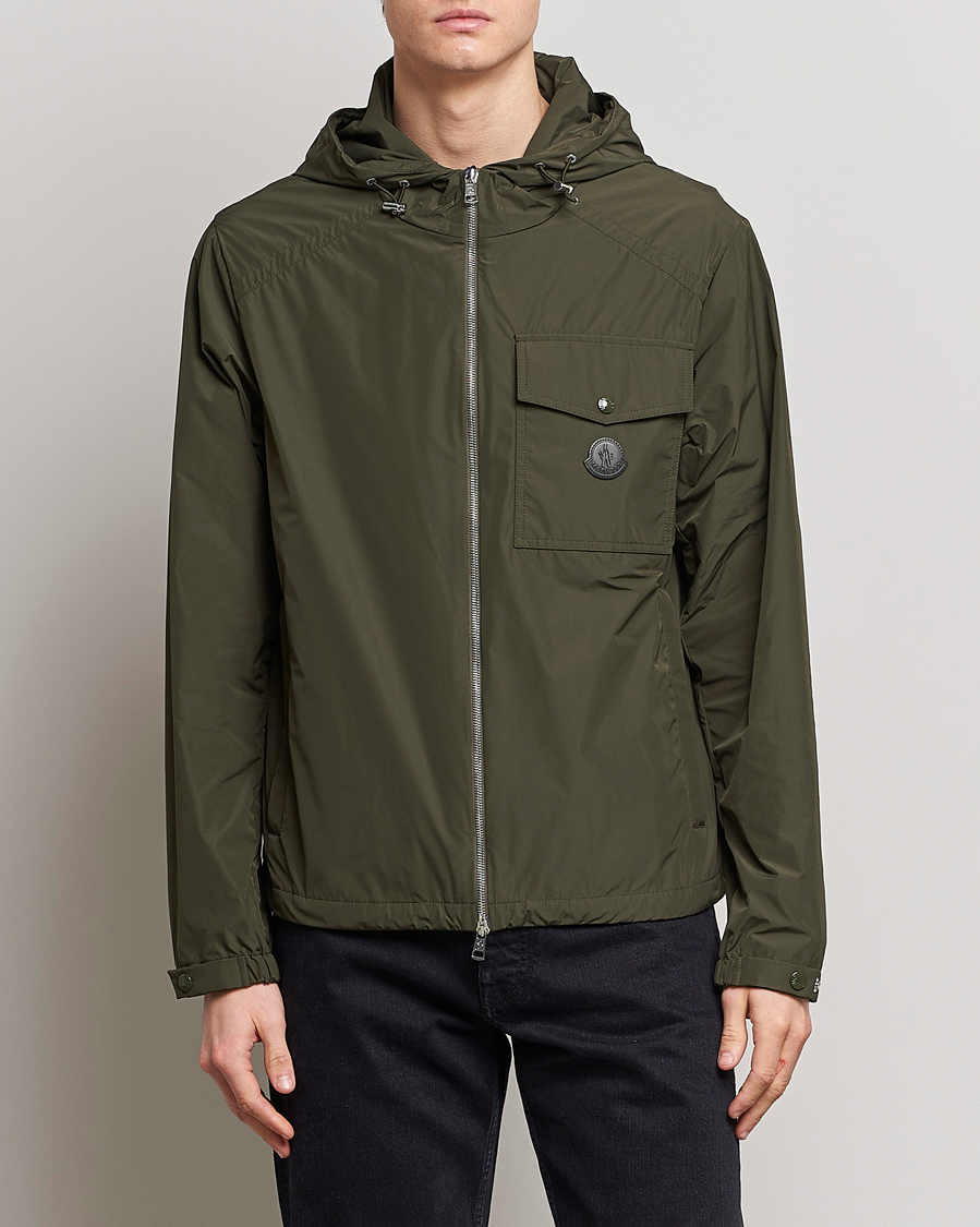 Hombres | Abrigos y chaquetas | Moncler | Fuyue Hooded Jacket Military Green