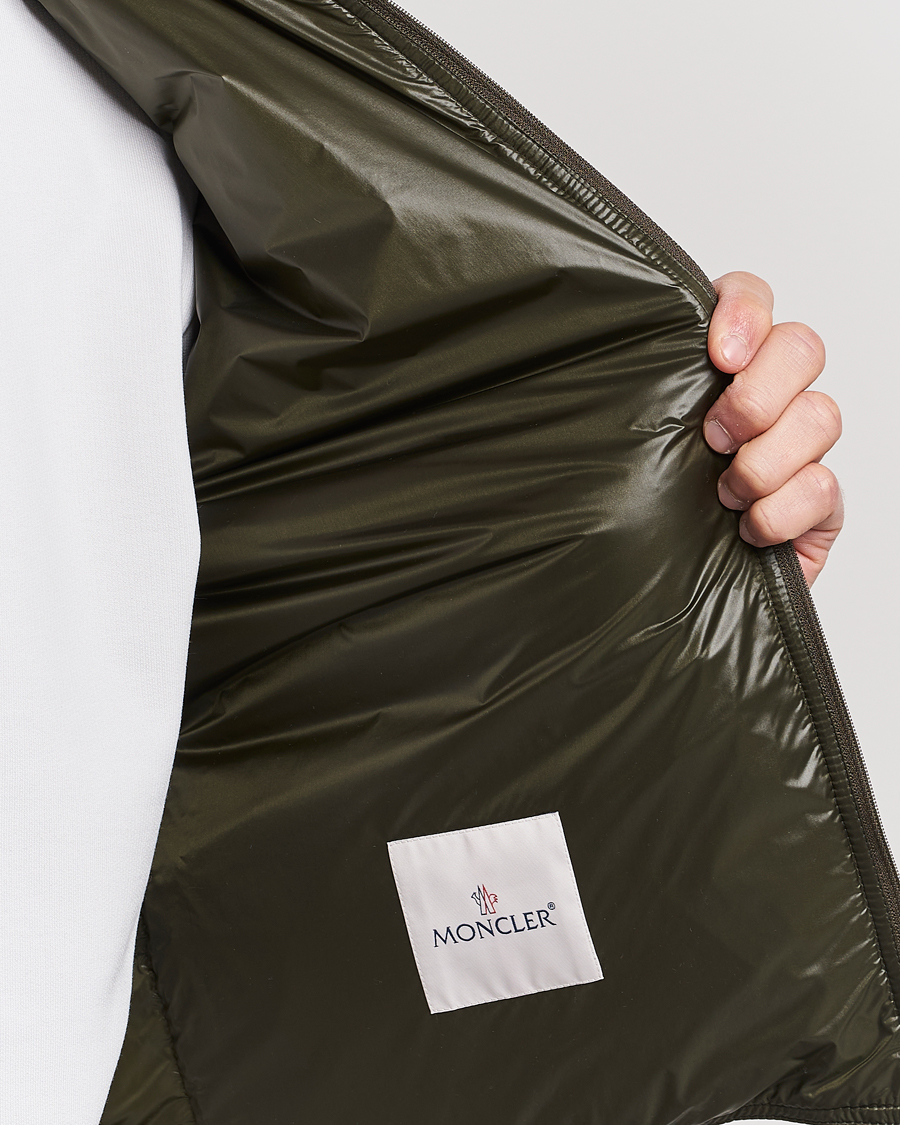 Hombres | Chalecos | Moncler | Gui Down Vest Military Green