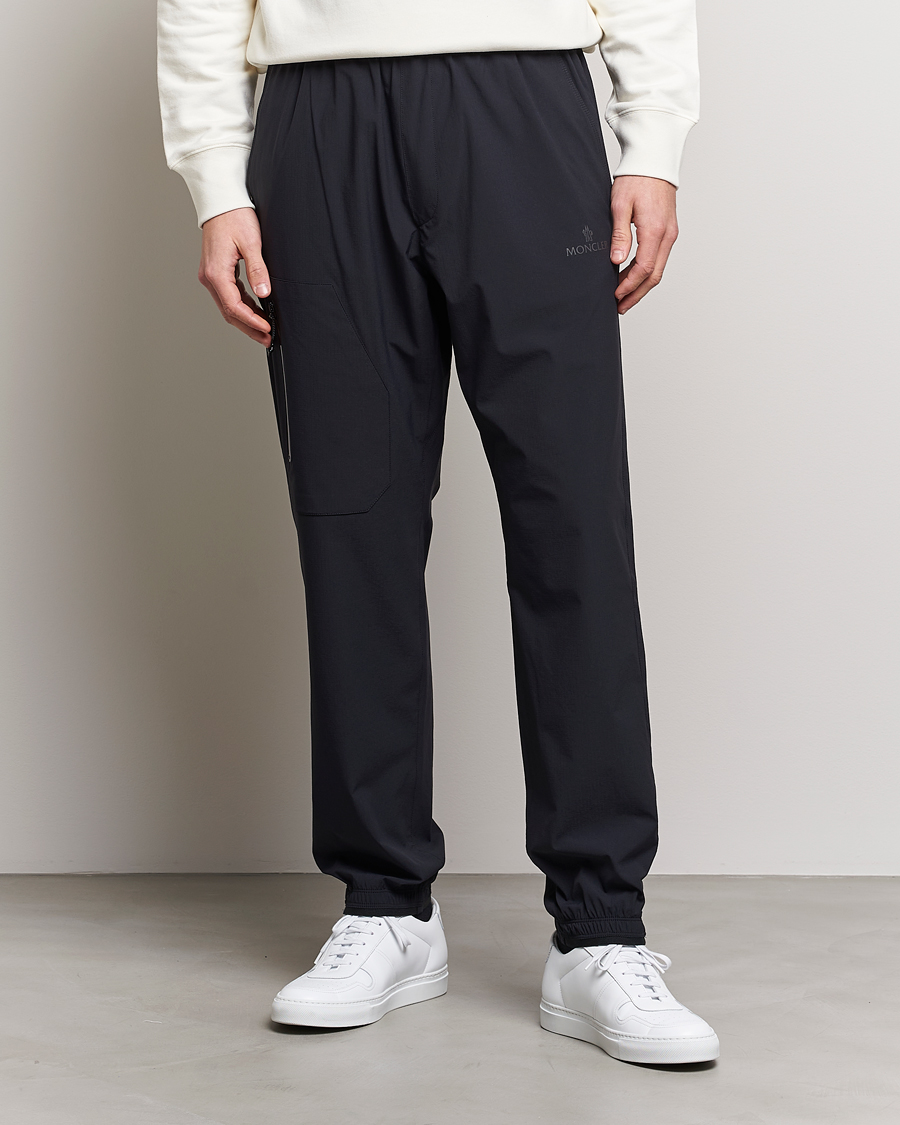 Hombres | Pantalones | Moncler | Drawstring Trousers Black