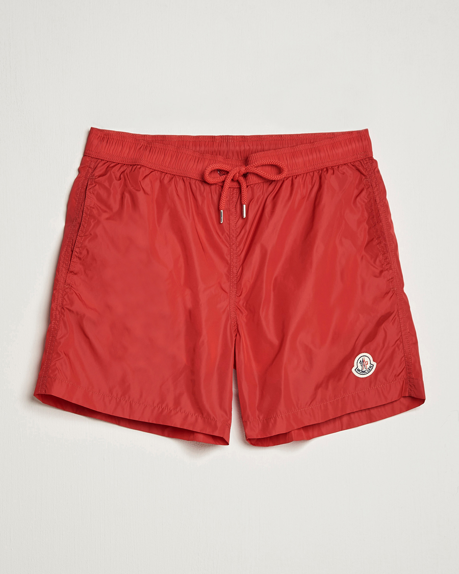 Hombres | Bañadores | Moncler | Nylon Swim Trunks Red