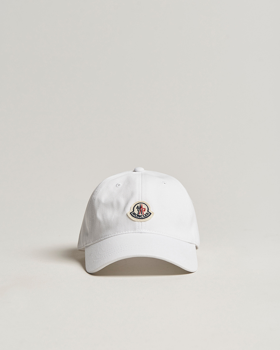 Hombres | Moncler Baseball Cap White | Moncler | Baseball Cap White
