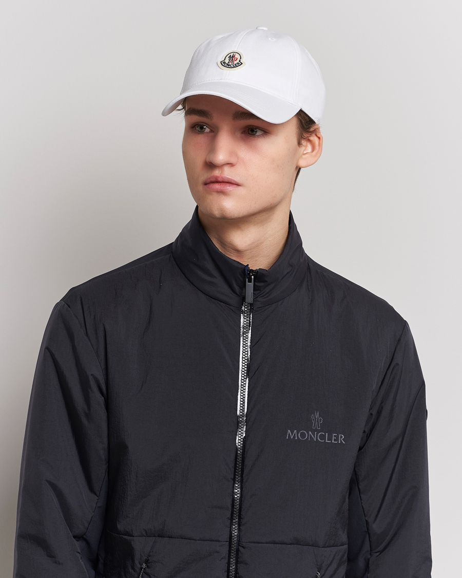 Hombres | Moncler Baseball Cap White | Moncler | Baseball Cap White