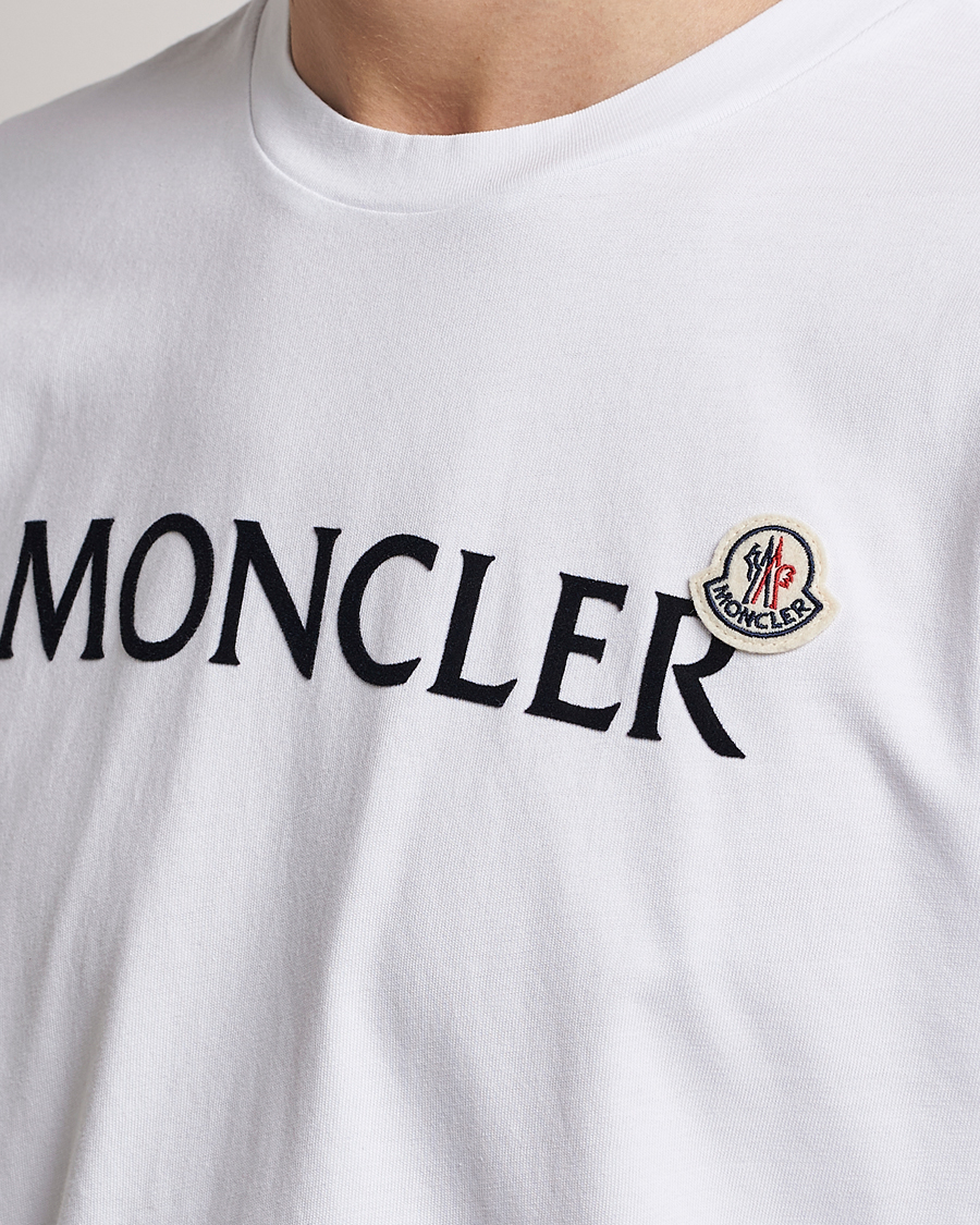 Hombres | Camisetas | Moncler | Lettering T-Shirt White