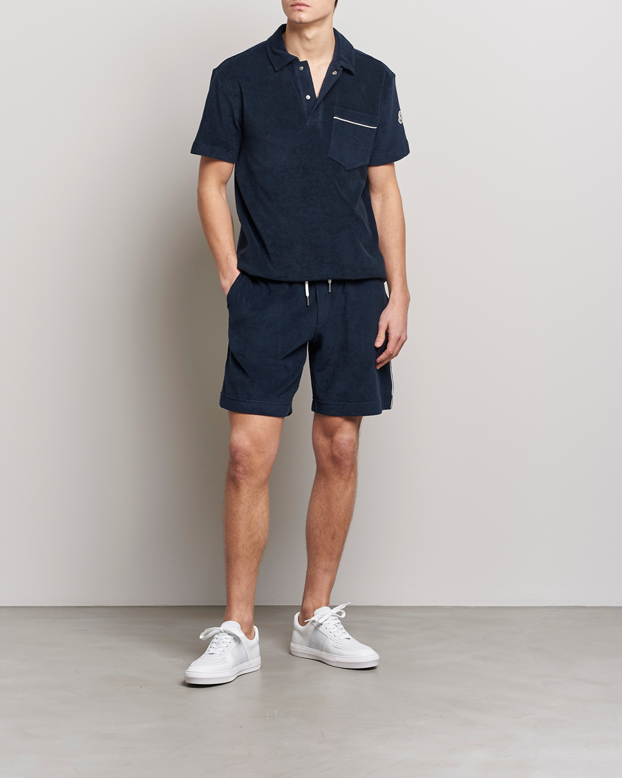 Hombres | Pantalones cortos | Moncler | Sweat Shorts Navy