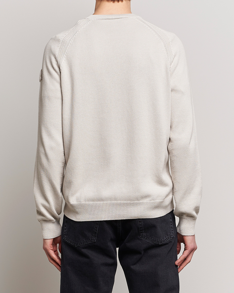 Hombres | Jerséis y prendas de punto | Moncler | Embroidered Sweater Beige