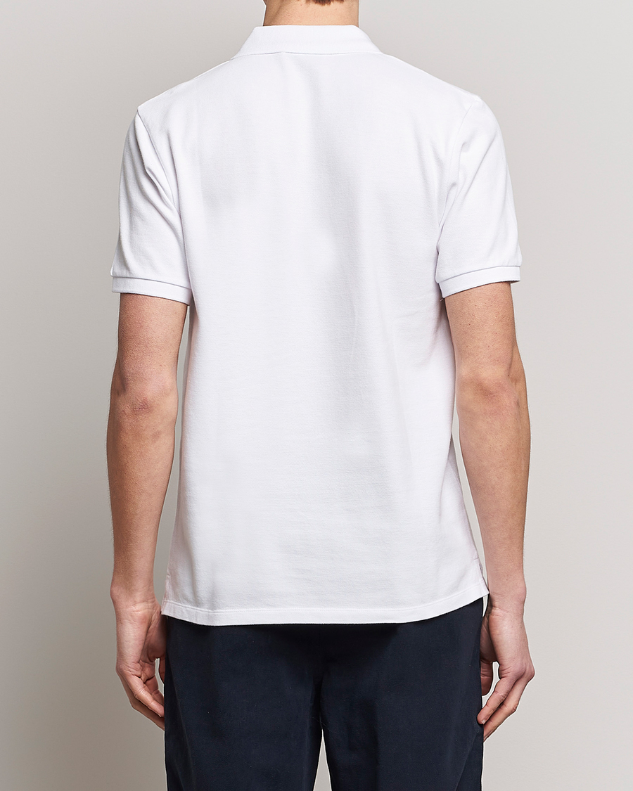 Hombres | Polos | Maison Kitsuné | Fox Head Polo White