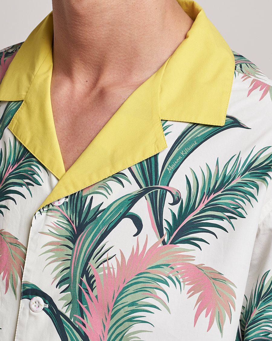 Hombres | Camisas | Maison Kitsuné | Palm Front Resort Shirt Multicolor