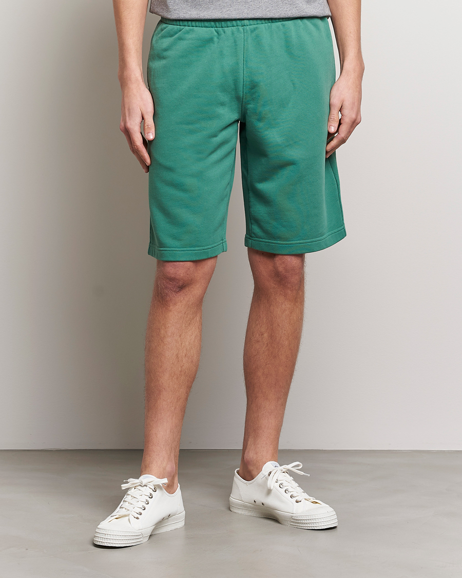 Hombres | Pantalones cortos | Maison Kitsuné | Crest Jog Shorts Tropical Green