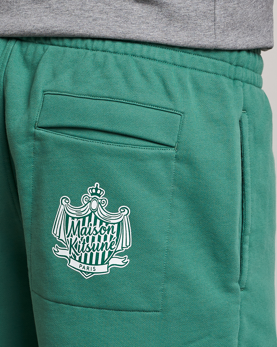 Hombres | Pantalones cortos | Maison Kitsuné | Crest Jog Shorts Tropical Green
