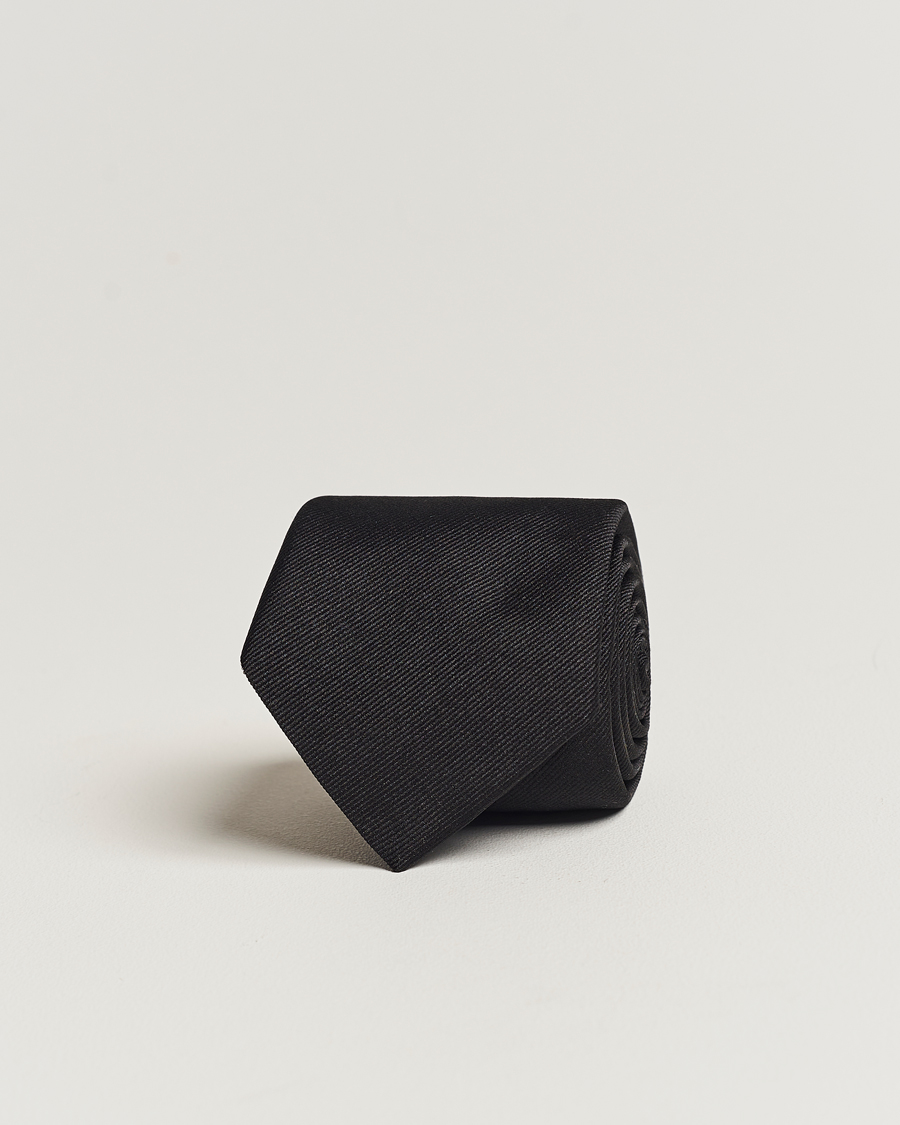 Hombres | Corbatas | BOSS BLACK | Silk 7,5 cm Tie Black