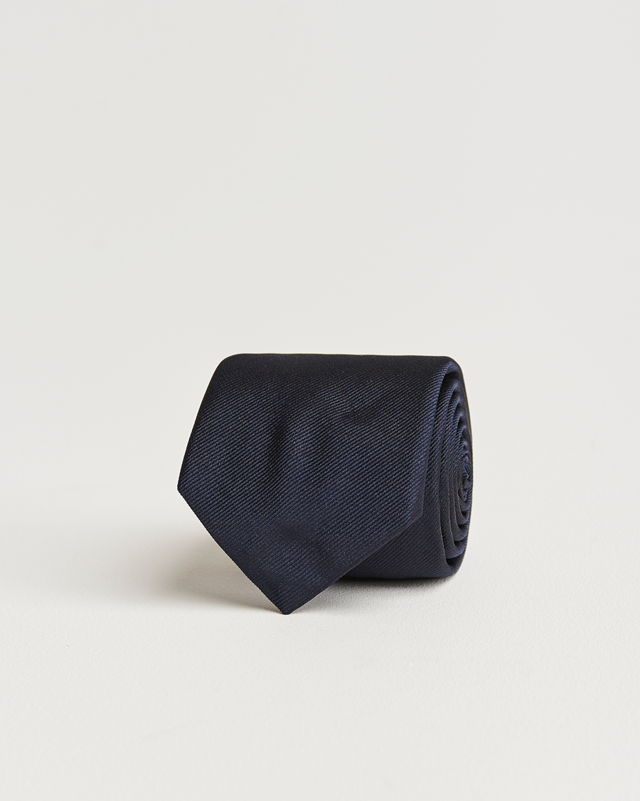 Hombres | Silk 7,5 cm Tie Dark Blue | BOSS BLACK | Silk 7,5 cm Tie Dark Blue