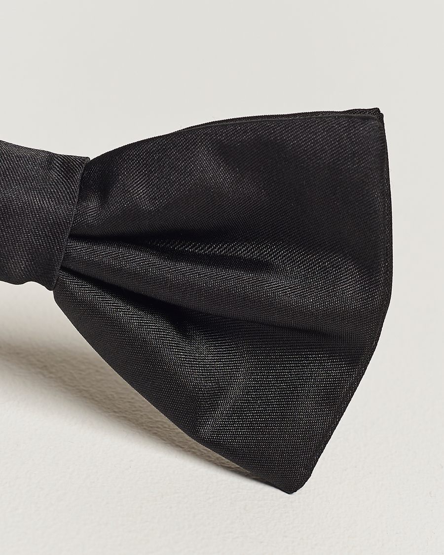 Hombres | Silk Pre Tie Black | BOSS BLACK | Silk Pre Tie Black