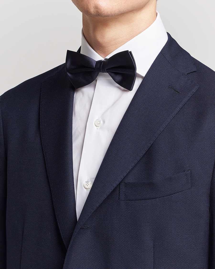 Hombres | Amanda Christensen Pre Tie Silk Ceremony Navy | Amanda Christensen | Pre Tie Silk Ceremony Navy
